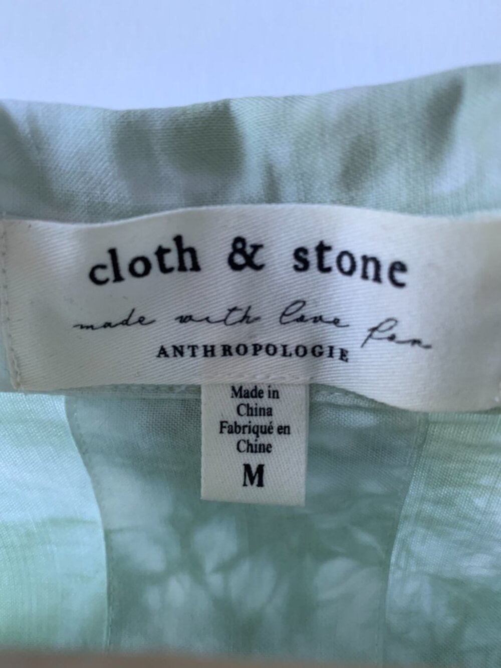 Cloth& stone Women's button short sleeve shirt Size M - Picture 5 of 8